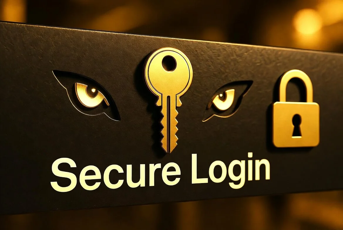 Wolf Winner login screen with email, password and the AUD account wallet