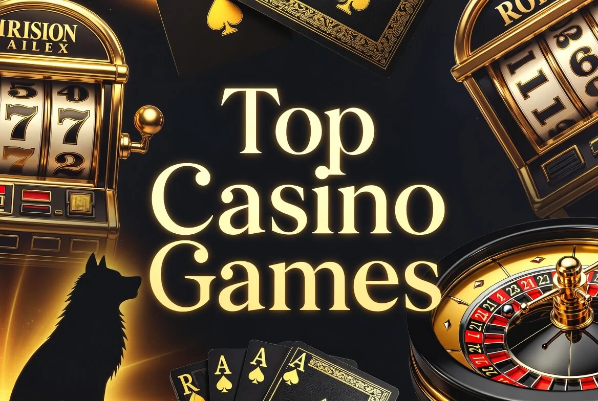 Wolf Winner online pokies lobby with jackpot reels and Evolution live tables